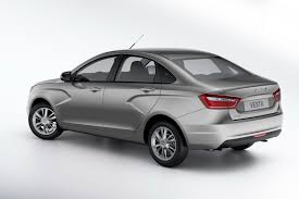 Avtovaz Starts Production Of All New Lada Vesta Sedan W Videos Carscoops Lada Vesta Vesta Sedan