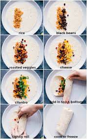 Healthy Burrito With Roasted Vegetables Chelsea S Messy Apron