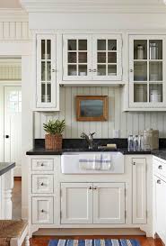 white cottage kitchens