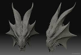 Dragon Head 3d Model Dragon Face Dragon Head Dragon Pictures