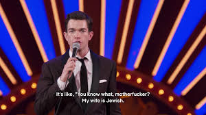 If stu chews shoes, should stu choose the shoes he chews? The Best Part Of John Mulaney S Stand Up Is His Jewish Wife Jokes Alma