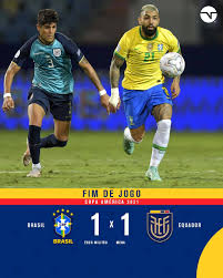 O equador, aos poucos, foi melhorando e conseguiu o empate. Tnt Sports Brasil Caiu A Sequencia De Vitorias Da Selecaobrasileira Com Neymar No Banco E Garantido Na 1Âª Colocacao Do Grupo B O Brasil So Empata Com O Equador Pela 5Âª