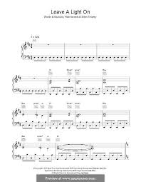 Leave A Light On Belinda Carlisle By E Shipley R Nowels On Musicaneo Belinda Carlisle Carlisle Sheet Music