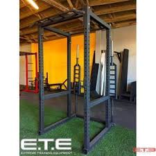 Ete Power Rack 2 5 8 Tall 3 X 3 Tubing 11 Gauge Steel Multi Grip Pull Up Bar For Front Single Pull Up Bar Re Power Rack Diy Power Rack Diy