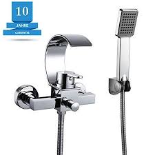 Duschbrause ratgeber & vergleich 2021. Badewannenarmatur Wasserfall Mit Brause Wasserfall Messing Einhand Wannenarmatur Duschkopf Mit Schlauch Wandmontage Armatur Mischbatterie Badewanne Mit Duschbrause Chrom Badinstallation Dusch Badewannenarmaturen Perunanovaconsciencia Cat