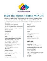 Maybe you would like to learn more about one of these? Make This House A Home Wish List Le Bonheur Children S Hospital