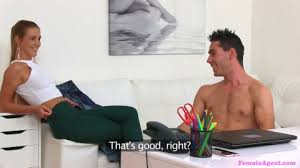 Hottie wants to please stud. Female Agent Video Castings For A Porn Job