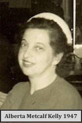 Alberta Frances Metcalf Kelly (1899-1994)