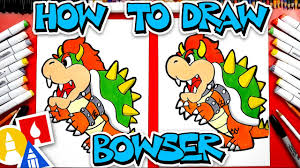 On this episode, dad and bennett draw dry bones bowser and dad relates the story of his broken arm. How To Draw Bowser Youtube