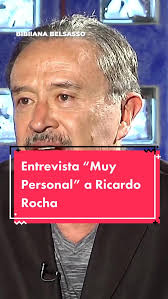 Bibiana Belsasso tuvo la oportunidad de hacer una entrevista “Muy Personal”  a Ricardo Rocha, en donde pudimos ver el lado más allá del periodismo. Que  en paz descanse. #ricardorocha #periodista ...