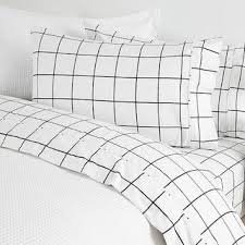 Shop wonky grid sheet set at urban outfitters today. Target Au Cotton Flannelette Sheet Set Grid Flannelette Sheets Bed Linen Australia Matching Bedding And Curtains