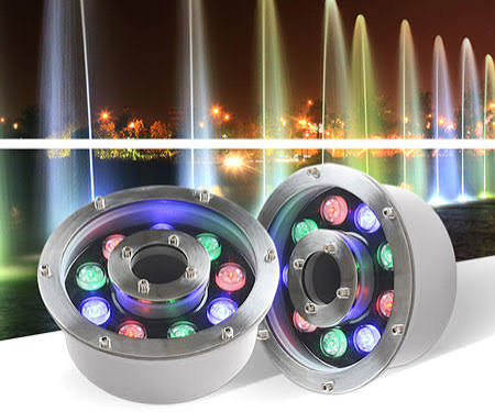 Đèn âm nước bánh xe 6w, 9w, 12w, 18w, 24w – EDISUN