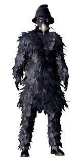 Pubg Mobile Crow Set Outfit Gaming Wallpapers Set Outfit Lion Sculpture