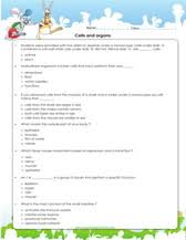 Identify cell parts fifth 5th grade life science standards, grade level help, internet 4 classrooms internet resources to prepare for science state assessment. Plant And Animal Cells Worksheets Games Quizzes For Kids