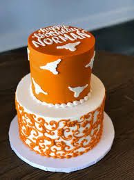 This is part of our comprehensive database of 40,000 foods including foods from hundreds of popular restaurants and thousands of brands. Longhorn Pattern Graduation Cake Hayley Cakes And Cookieshayley Cakes And Cookies