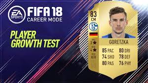 But hey, they can't be the same goretzka, can they? Fifa 18 Leon Goretzka Growth Test Youtube
