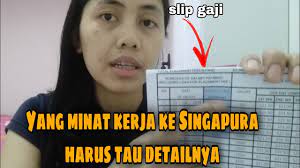Rincian Gaji Tkw Singapura Cute766
