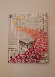 Black And White Wall Art Butterfly Wall Painting Beautiful Inspirational 3d Wall Art Created Using Recycled Materials Made To Order One Of A Kind Artwork Paint Swatch Art Paint Chip Art Paint Samples Crafts