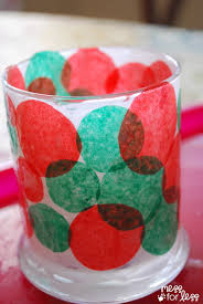 Kids Christmas Craft Candle Holder Mess For Less