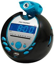 Metronic 477016 Sportsman Radio Reveil Avec Port Usb Noir Et Bleu En 2020 Usb Port Usb Radios