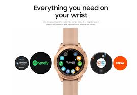 The line features various health, fitness, and fashion related features, and is integrated with samsung's other products under the samsung galaxy brand. Samsung Galaxy Watch 42mm Black Bt Incredible Connection
