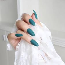 Rosalind Matte False Short Pointed Soft Pink Red Black Blue Fake Stiletto Nails Full Cover Pure Colour Candy Purple Khaki White Health Beauty Hand Foot Care On Carousell Stiletto nails (not to be confused with coffin nails) are exactly what they sound like: