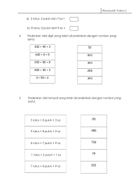 Bahan ini dari tahun lepas, namun boleh digunakan untuk latihan. Soalan Matematik Tahun 5 Mengikut Topik Kecemasan V