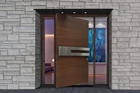 This steel double door meets the new rules established by modern architectures in demand. Pivot Doors Custom Collection By Glenview Doors Custom Front Doors