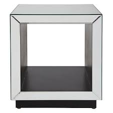 John Lewis Astoria Mirrored Cube Side Table Mirror Cube Side Table Side Table Cube