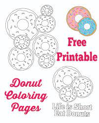 Apr 08, 2021 · included within the printable pack are six different summer themed activity pages for kids including coloring pages, a create your own under water scene cut and paste activity, a summer clothing activity with a paper doll, a summer themed word search, and a few letter mazes. Donut Coloring Pages And Party Sign Mandy S Party Printables