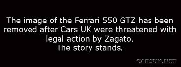 Just five ferrari 550 gtz cars are being made as the final official ferrari zagato swansong. Ferrari 550 Gtz The Last Zagato Ferrari Exclusive