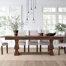 If you have any questions about your purchase or any other product for sale, our customer service representatives are. Birch Lane Schaffer Extendable Solid Wood Trestle Dining Table Reviews Wayfair