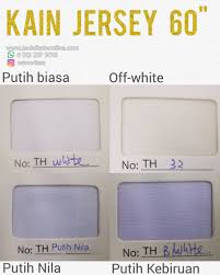 Ukuran bidang 45 harga : Kedai Kain Online Pelbagai Pilihan Harga Berpatutan Kain Jersey Plain Bidang 60