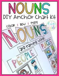 Nouns Diy Anchor Chart Kit