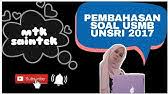 • bahas soal tpa untuk persiapan ujian mandiri. Pembahasan Soal Usmb Unsri 2019 Mtk Saintek Prepare Usmb Unsri 2020 Youtube