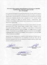 CONSTRUCTORA CAMACHO £ LUNA CIA. LTDA.” RUC: 1191732258001