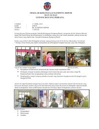 Contoh format laporan aktiviti laporan aktiviti universiti kebangsaan malaysia. Laporan Gotong Royong 2010