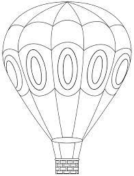 Coloring pages for kids hot air balloon coloring pages. Hot Air Balloon Coloring Pages Free Coloring And Malvorlagan