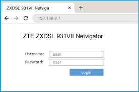 Find your zte router ip address enter your zte router ip address into your web browser's address bar enter your zte router username and password when prompted 192 168 8 1 Zte Zxdsl 931vii Netvigator Router Login And Password
