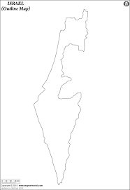 Map of the twelve tribes of israel joshua divides the land 1400 bc. Blank Map Of Israel Israel Outline Map