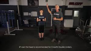 Strictly an indoor jump rope. How To Size A Jump Rope For Double Unders Youtube