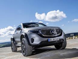 Mercedes' erstes elektroauto einer neuen generation ist hier wegen der südspanischen hitze, wie so viele touristen jedes jahr. Ein E Kraxler Einzelstuck Der Mercedes Benz Eqc 4x4