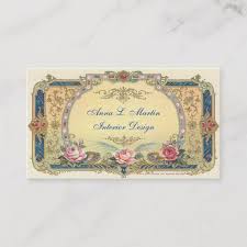 1000 и один способ быть самим собой скачать бесплатно Vintage Elegant French Country Business Card Zazzle Com In 2020 Vintage Calling Cards Personalized Notes French Country