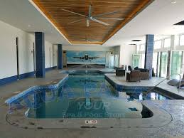Atlas Apartments In Downtown Omaha Ne Shotcrete Pool On 1st Floor With Airplane Landing Strip Centered In Bottom Pool Builders Building A Pool Built In Bench