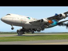 Boeing 747 Bird Strike Emergency Landing Hd X Plane 11 Youtube In 2020 Bird Strike Boeing 747 Boeing