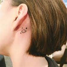 Behind the ear tattoos signify that you are a rebellious person who has a simple personality. Sexy Behind The Ear Star Tattoo Ideas For Women Body Tattoo Art