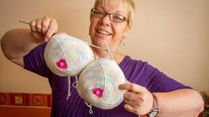 This knit breast prosthesis will help the thousands of women per year who undergo a mastectomy and need to wear a prosthesis. Bbc Arts Get Creative Made With Love And Filled With Hope