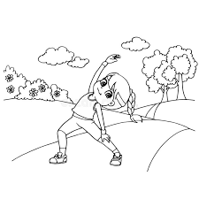 We have hundreds of coloring pages where you will find classic characters like tom and jerry, looney tunes, the smurfs and many others. Kid Jumping Rope Cartoon Coloring Page Vector Stock Vector Illustration Of Children Series 96572352