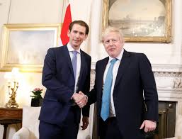 Mittags sind die schatten kurz. Austrian Chancellor Kurz At 10 Downing Street Vindobona Org Vienna International News
