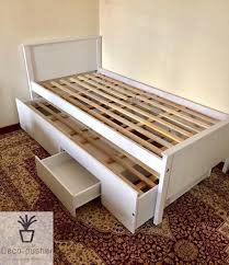 Katil single ikea | desainrumahid.c… masreena: Offer Single Bed Frame Double Decker Bed Nordli Malm Slakt Ikea Home Furniture Furniture On Carousell